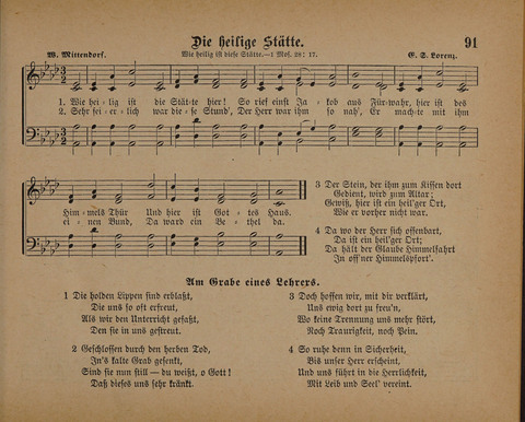 Pilger Lieder: für die Sonntagschule, Erbauungsstunde, Familie, u.s.w. page 91