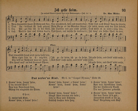 Pilger Lieder: für die Sonntagschule, Erbauungsstunde, Familie, u.s.w. page 93
