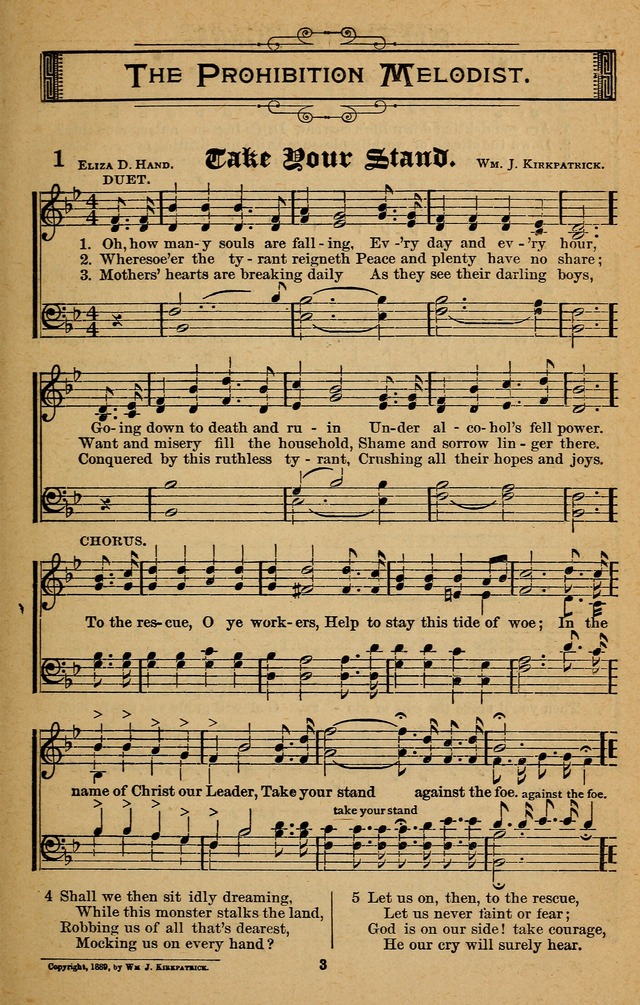 Prohibition Melodist: to which is added the Water Fairies (a temperance cantata) page 8