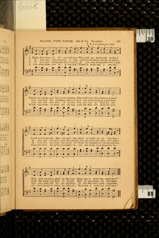 The Praise Offering: Designed Expressly for Prayer, Experience, Revival and Camp Meetings. page 43
