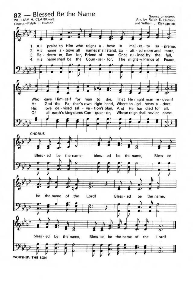 Praise! Our Songs and Hymns page 69