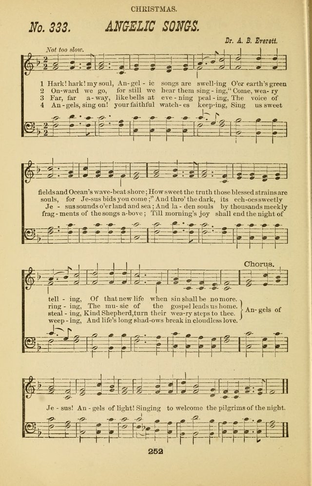 Prayer and Praise: or Hymns and Tunes for Prayer Meetings, Praise Meetings, Experience Meetings, Revivals, Missionary Meetings and all special occasions of Christian work and worship page 252