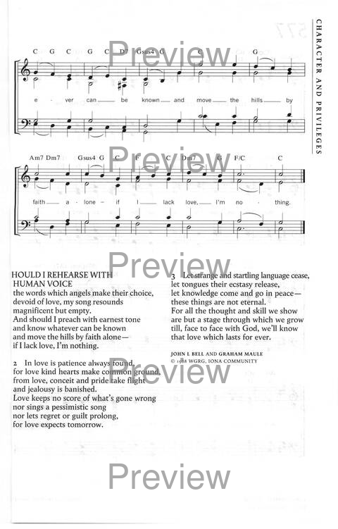 Praise! psalms hymns and songs for Christian worship page 1131