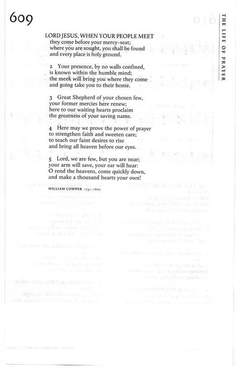 Praise! psalms hymns and songs for Christian worship page 1193