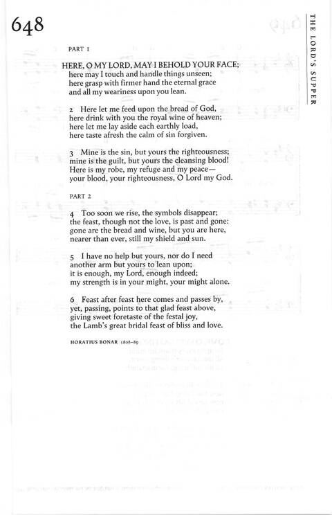 Praise! psalms hymns and songs for Christian worship page 1263