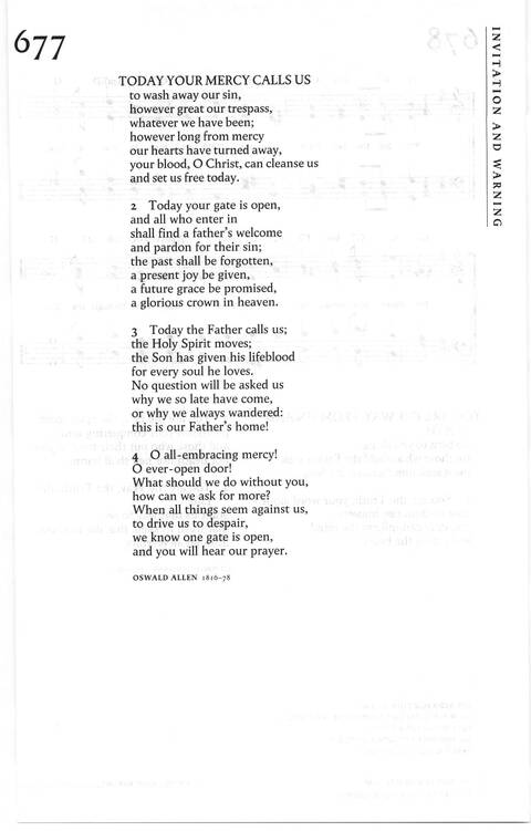 Praise! psalms hymns and songs for Christian worship page 1311