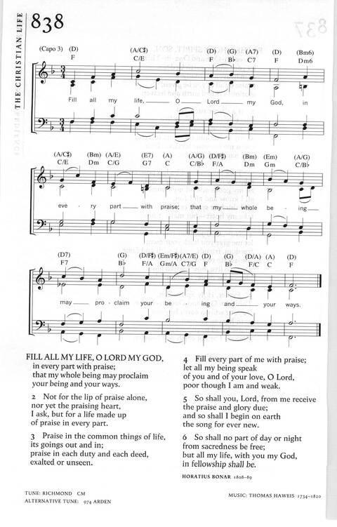 Praise! psalms hymns and songs for Christian worship page 1600