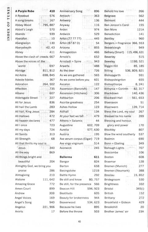 Praise! psalms hymns and songs for Christian worship page 1893
