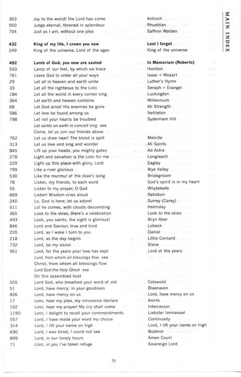 Praise! psalms hymns and songs for Christian worship page 1930