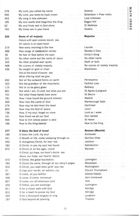 Praise! psalms hymns and songs for Christian worship page 1932