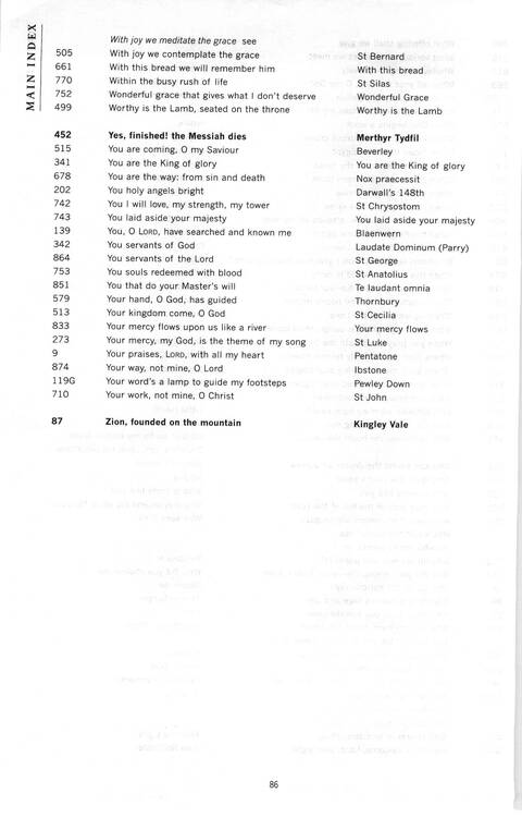 Praise! psalms hymns and songs for Christian worship page 1941