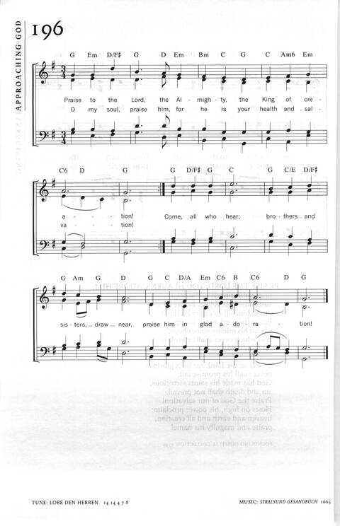Praise! psalms hymns and songs for Christian worship page 422