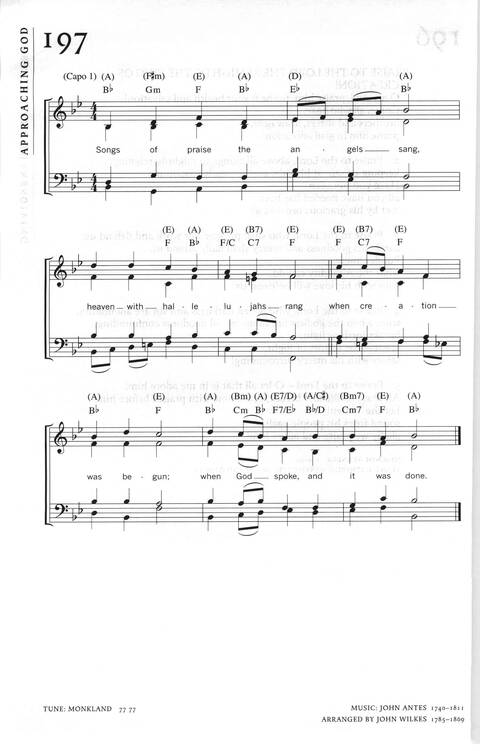Praise! psalms hymns and songs for Christian worship page 424
