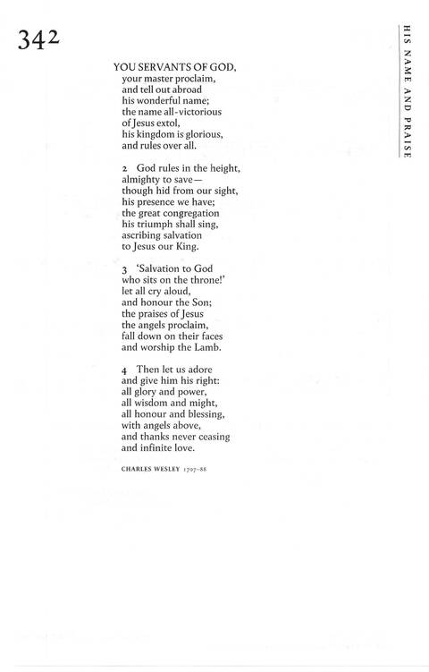 Praise! psalms hymns and songs for Christian worship page 697