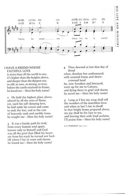 Praise! psalms hymns and songs for Christian worship page 805