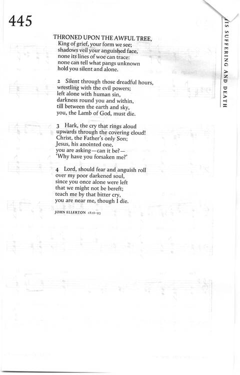 Praise! psalms hymns and songs for Christian worship page 895