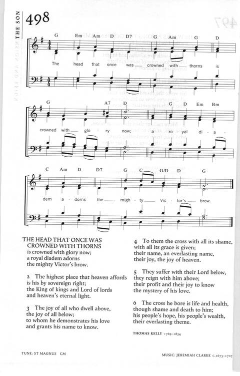Praise! psalms hymns and songs for Christian worship page 998