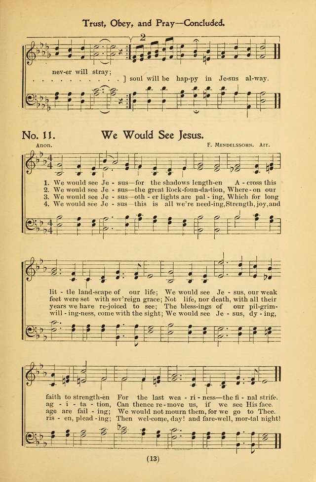 Praise and Promise: for use in Sunday-schools, prayer meetings, revivals, young people