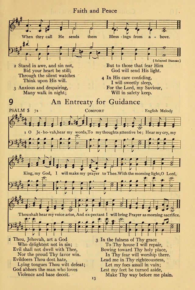 The Psalter: with responsive readings page 13