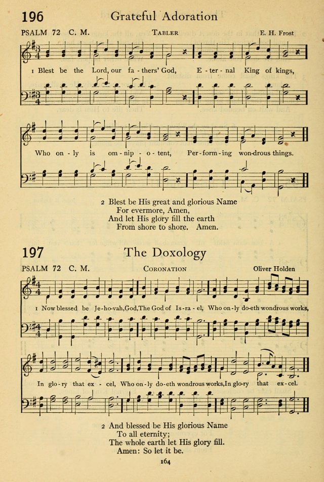 The Psalter: with responsive readings page 166