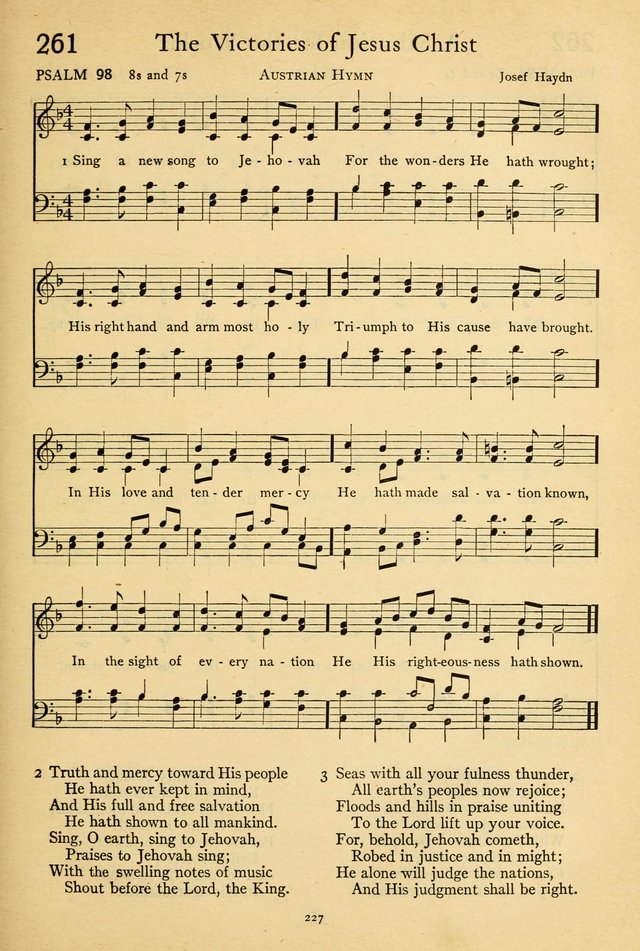 The Psalter: with responsive readings page 229