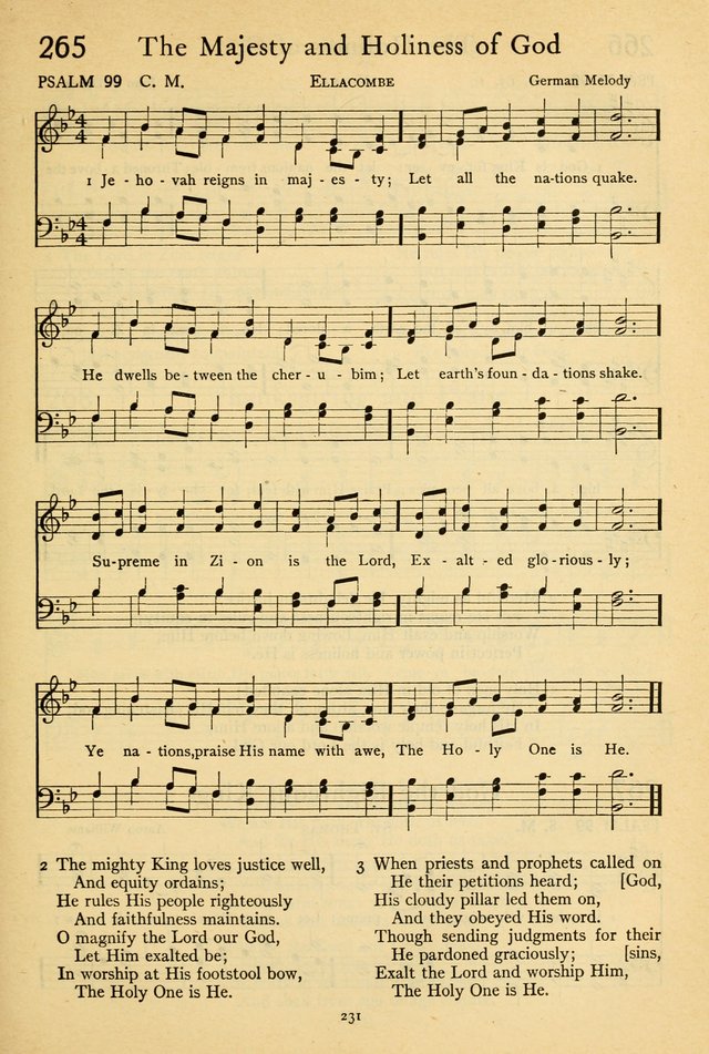 The Psalter: with responsive readings page 233