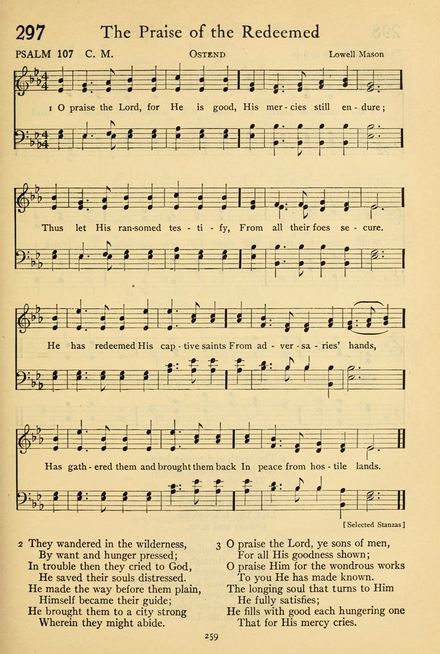 The Psalter: with responsive readings page 261