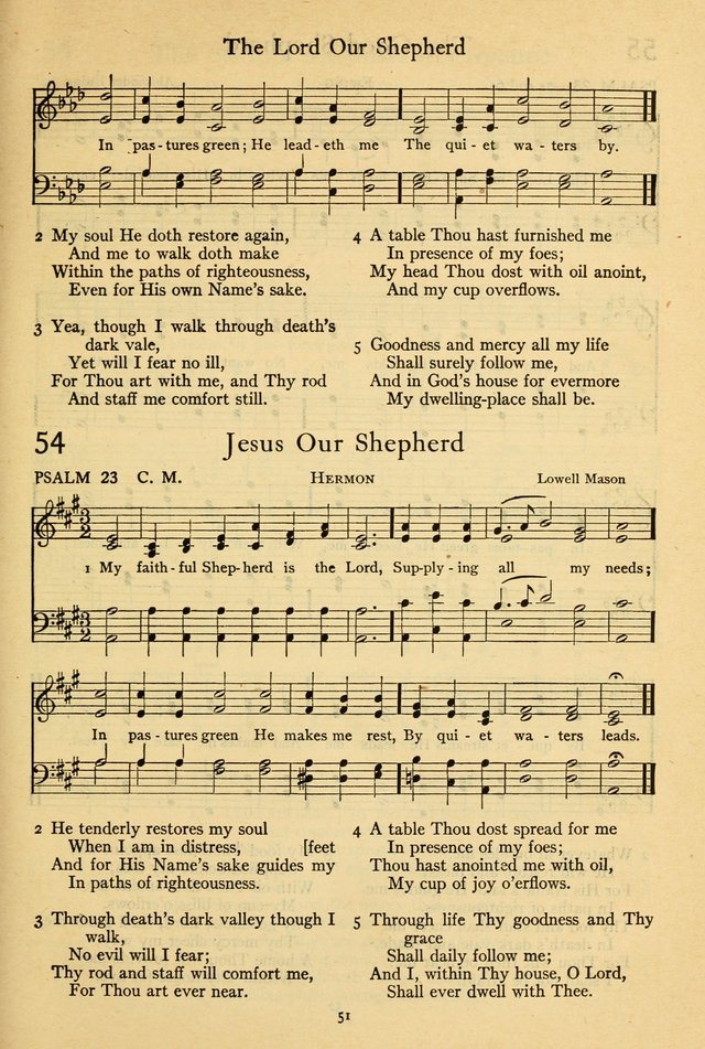The Psalter: with responsive readings page 51