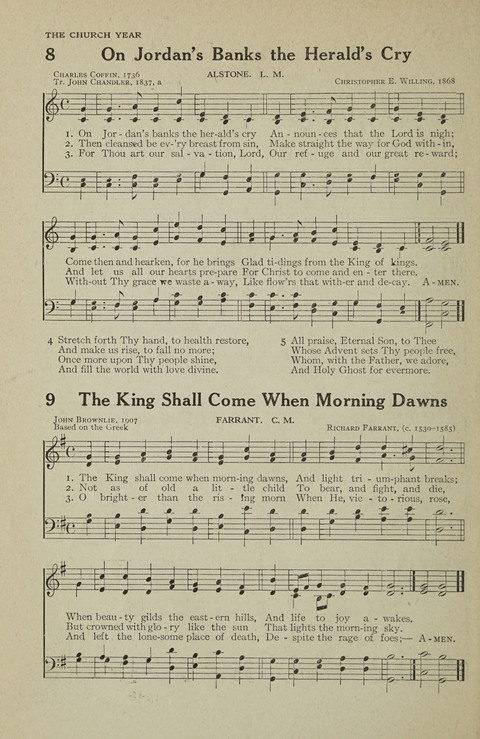 The Parish School Hymnal page 8
