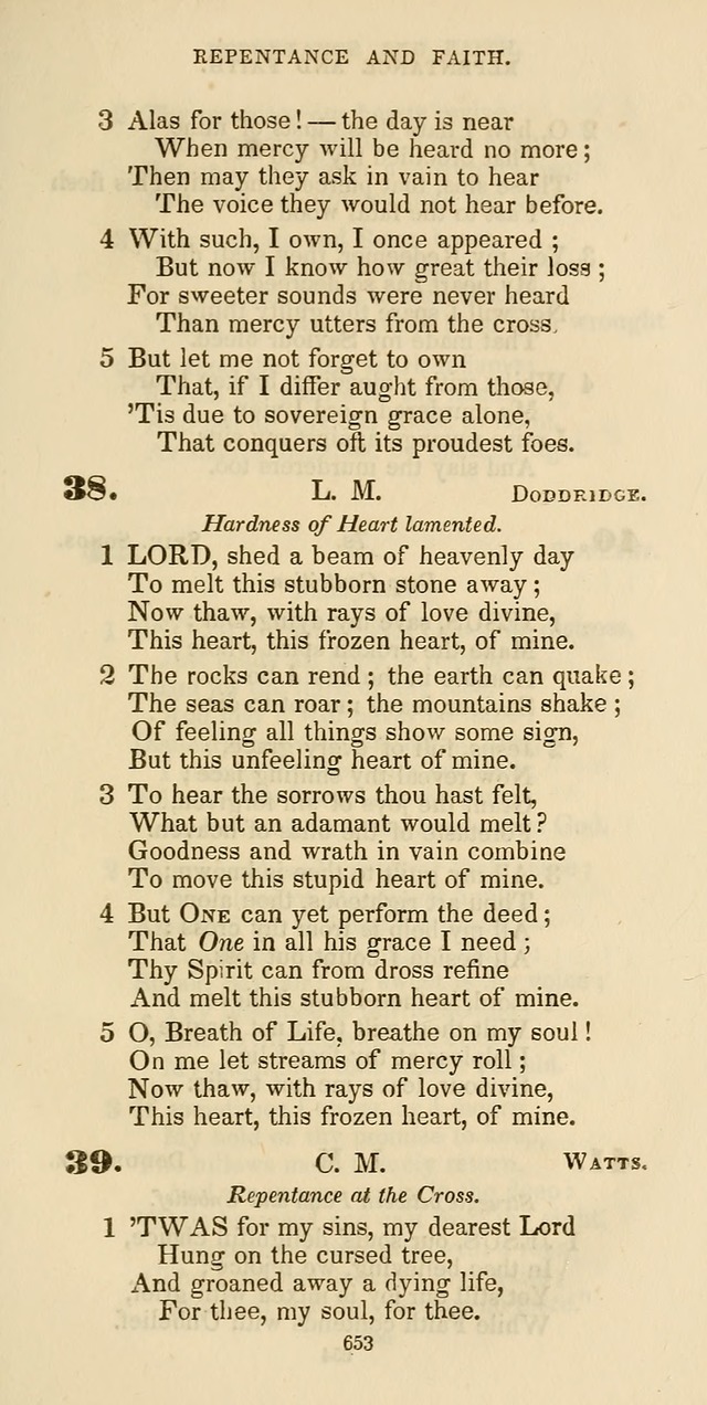 The Psalmist: a new collection of hymns for the use of Baptist churches; with a supplement page 713
