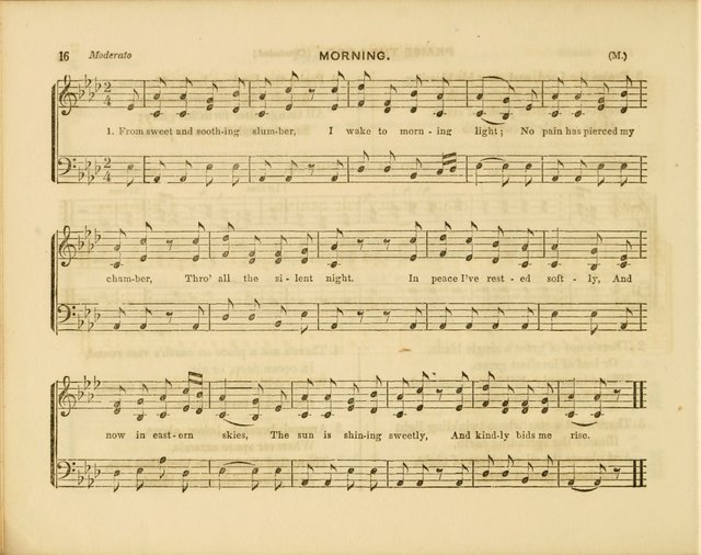Plymouth Sabbath School Collection: or, Hymns and Tunes page 16