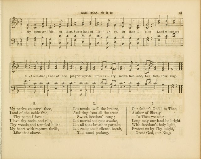 Plymouth Sabbath School Collection: or, Hymns and Tunes page 41