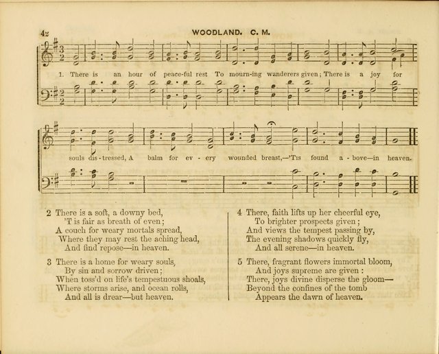 Plymouth Sabbath School Collection: or, Hymns and Tunes page 42