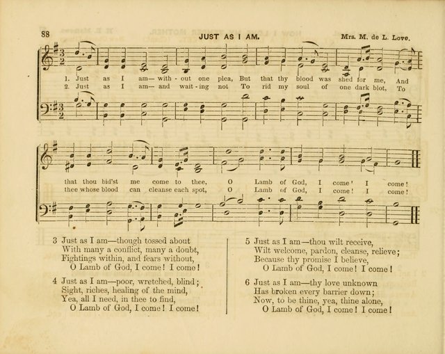 Plymouth Sabbath School Collection: or, Hymns and Tunes page 88