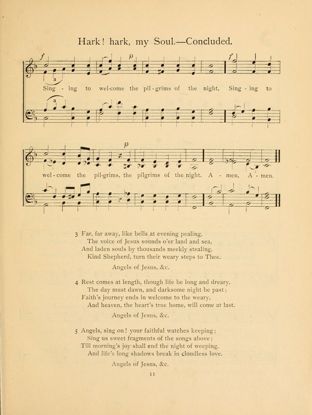 Pilgrim Songs: for the Sunday School page 11
