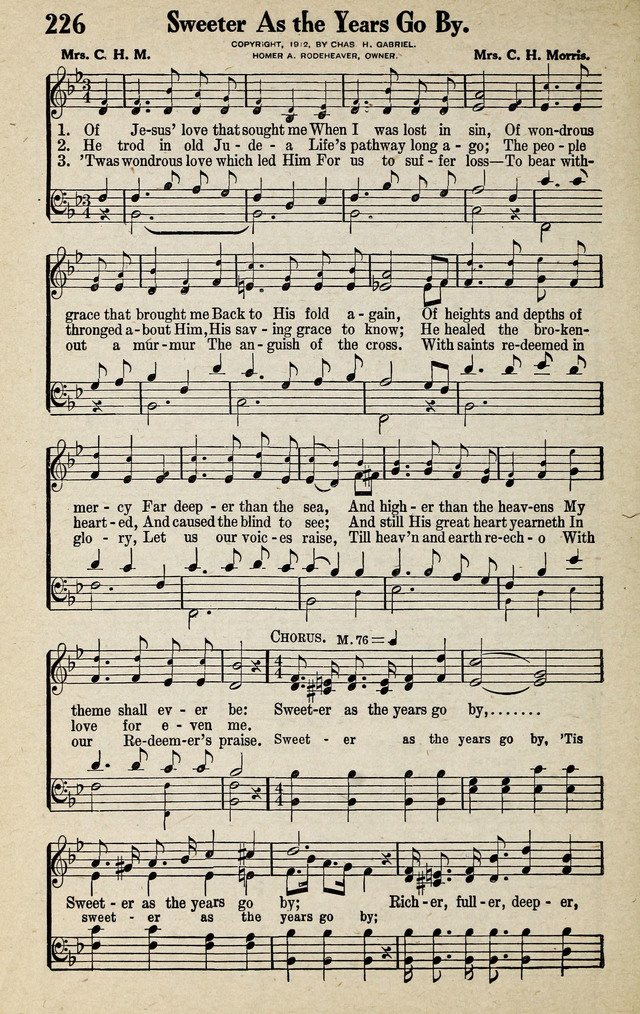 Progressive Sunday School Songs page 218