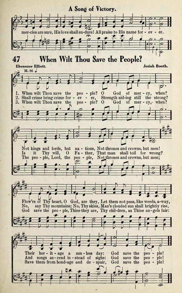 Progressive Sunday School Songs page 47
