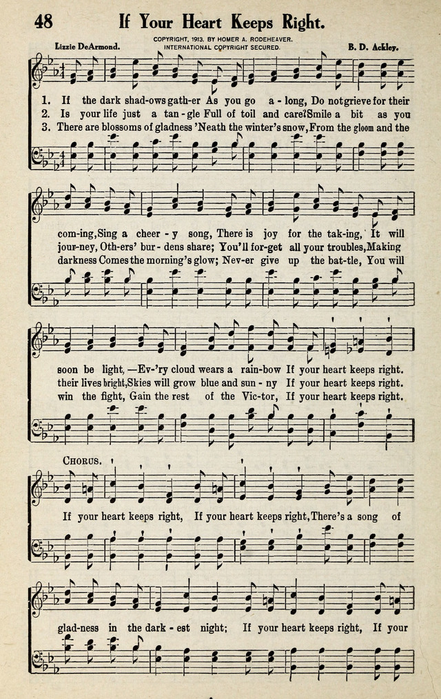 Progressive Sunday School Songs page 48