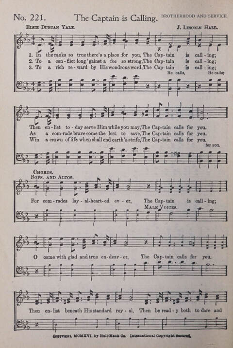 Praise and Service Songs for Sunday Schools page 194