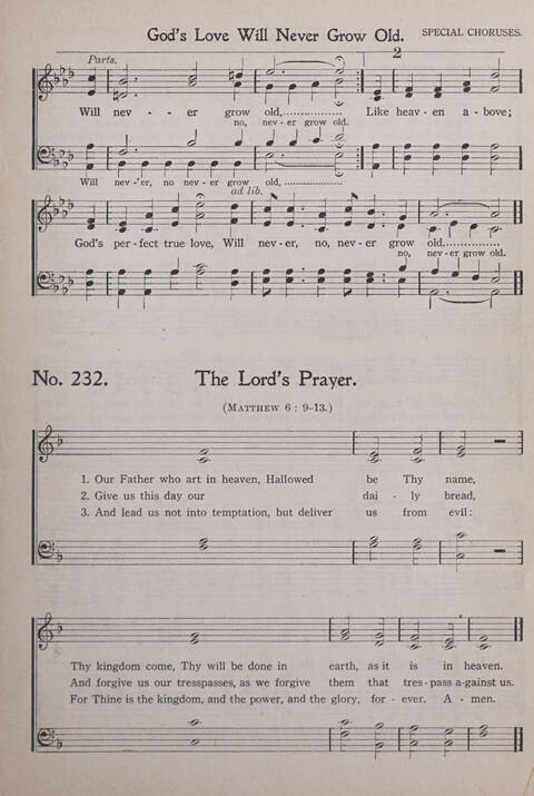Praise and Service Songs for Sunday Schools page 205