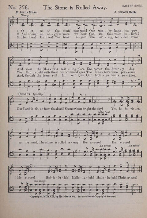 Praise and Service Songs for Sunday Schools page 227
