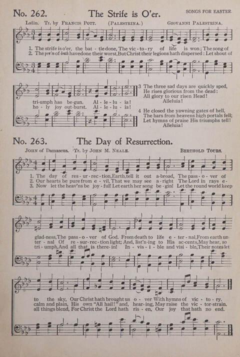 Praise and Service Songs for Sunday Schools page 231