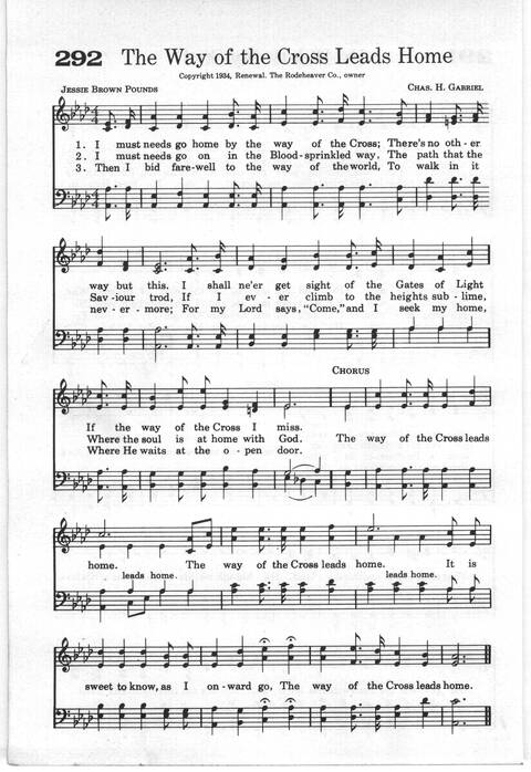 Praise and Worship: a gospel hymnal page 275