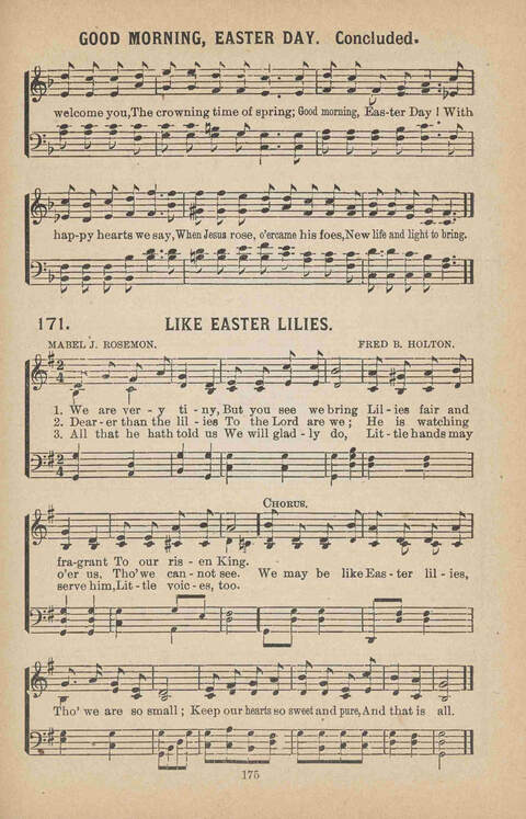 Praise Ye: a collection of sacred songs page 175