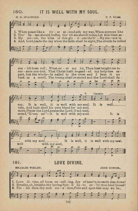 Praise Ye: a collection of sacred songs page 182