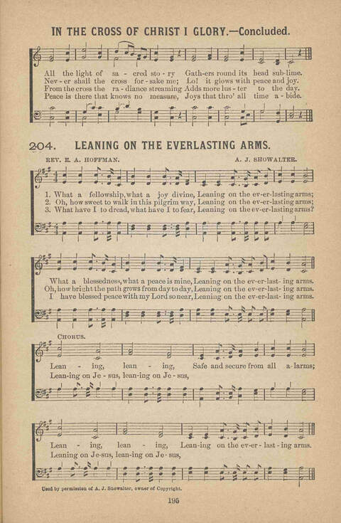 Praise Ye: a collection of sacred songs page 195