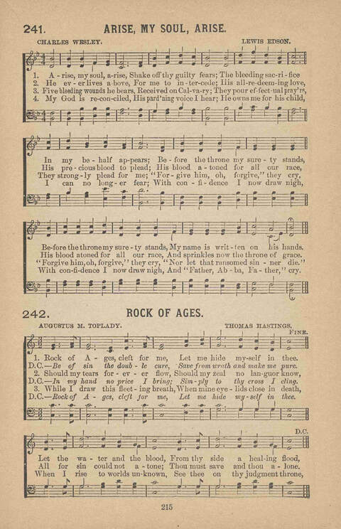 Praise Ye: a collection of sacred songs page 215
