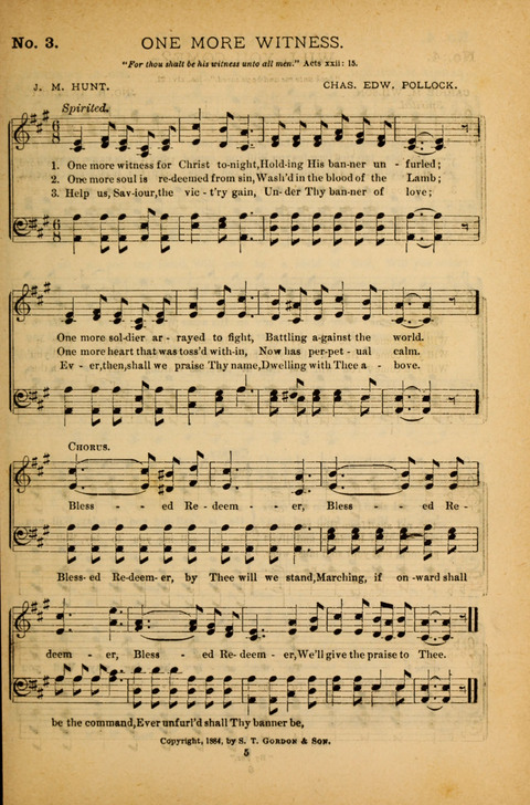 Pearls of Gospel Song: for gospel workers. a choice collection of hymns and tunes page 5