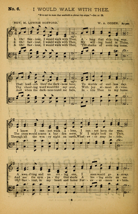 Pearls of Gospel Song: for gospel workers. a choice collection of hymns and tunes page 8