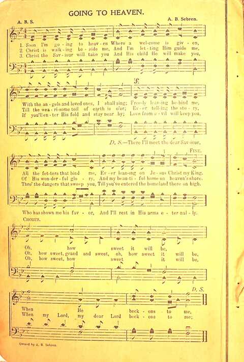 Pleasures of Heaven: for Sunday-schools, singing-schools, revival, conventions, and general use in Christian work and worship page ii